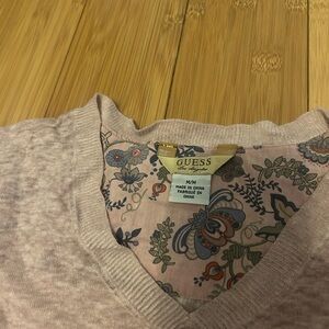 Guess Women's Pink Long Sleeve Top